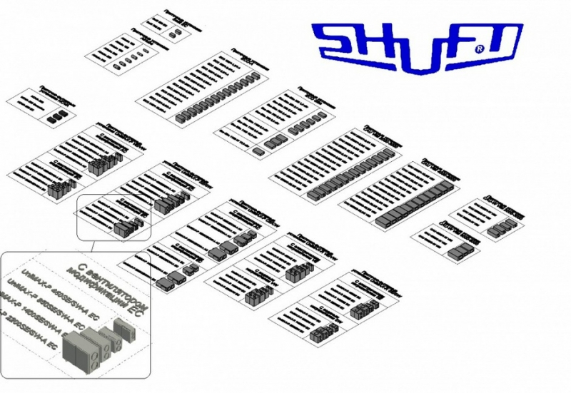 Обзор BIM-моделей вентиляционных систем компании SHUFT